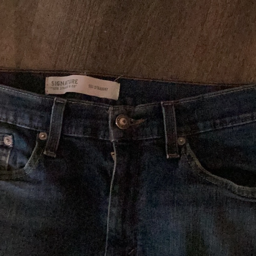 Levi’s S51 straight stretch jeans. Preowned